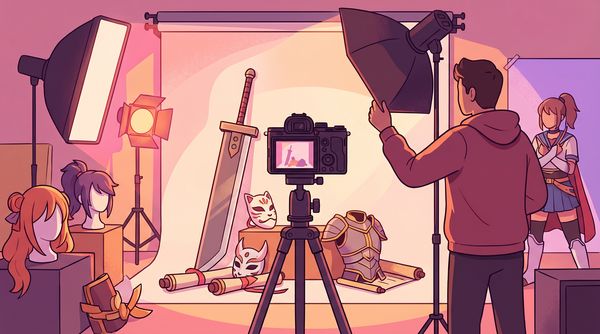 Cosplay摄影技巧视频教程 - 动漫角色拍摄全流程 - shvglgs.cn